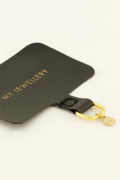 Lanyard Telefoonkoord Bevestiging Zwart