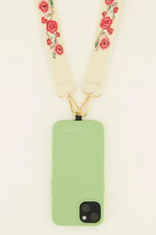 Lanyard Telefoonkoord Bevestiging Zwart