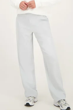 Lichtblauwe Pantalon Met Elastiek