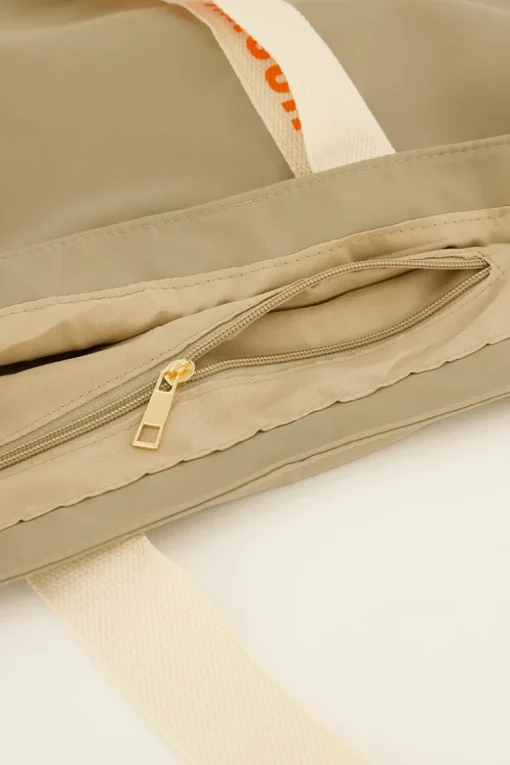 Lichtbruine Shopper L'amour