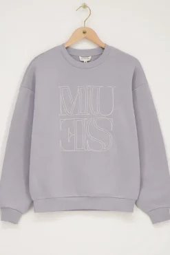 Lichtgrijze Sweater 