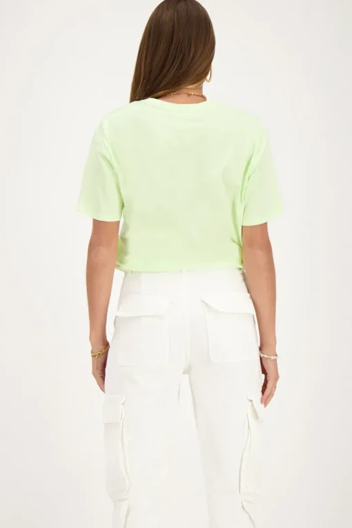 Lichtgroen T-shirt ''Le Marais''