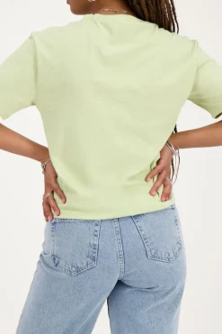 Lichtgroen T-shirt ''Rue St. Honoré''