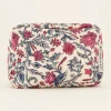 Lichtroze Toilettas Met Bloemenprint