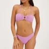 Lila Bikini Broekje Met Lurex