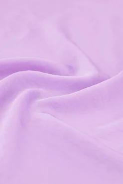 Lila Midi Satijnen Rok