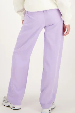 Lila Pantalon Met Elastiek
