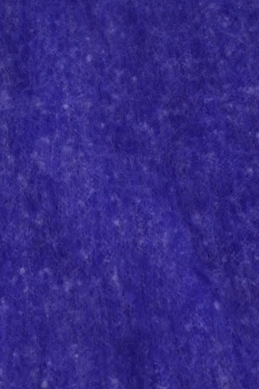 Lila Sjaal Met Blauwe Overloop