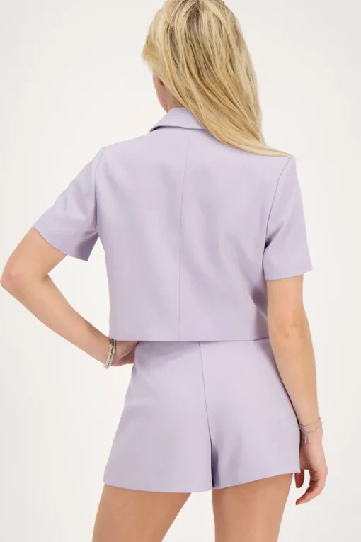 Lila Skort Met Mini Split