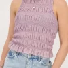 Lila Tule Smock Top