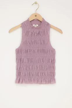 Lila Tule Smock Top