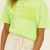 Limegroen T-shirt Je T’aime