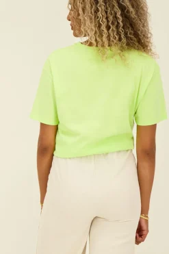 Limegroen T-shirt Je T’aime