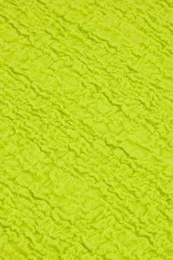 Limegroene Mouwloze Top Bubble