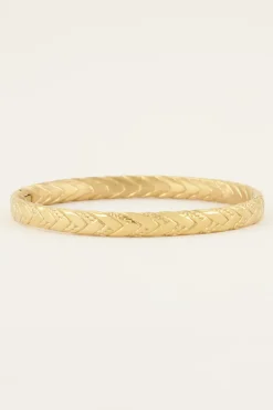 Minimalistisch Gevlochten Bangle