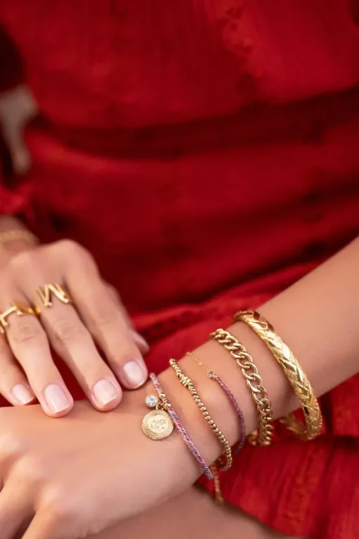 Minimalistisch Gevlochten Bangle