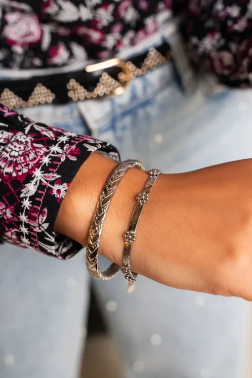 Minimalistisch Gevlochten Bangle