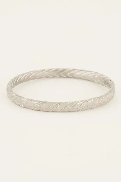 Minimalistisch Gevlochten Bangle