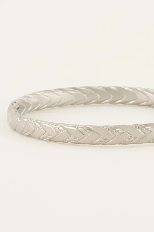 Minimalistisch Gevlochten Bangle