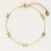 Minimalistische Armband Met Mini Strikjes