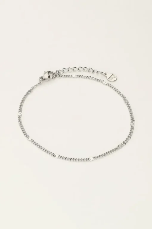 Minimalistische Armband Met Mini Schakels
