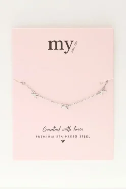 Minimalistische Armband Met Mini Strikjes