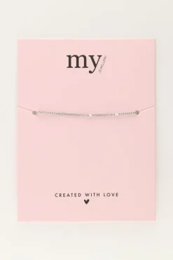 Minimalistische Armband Met Mini Schakels