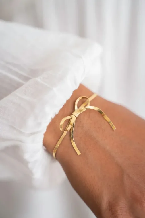 Minimalistische Armband Met Strik