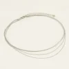 Minimalistische Driedubbele Ketting