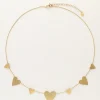 Minimalistische Ketting Met Grote & Kleine Hartjes