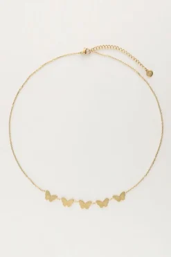 Minimalistische Ketting Met Vlinders