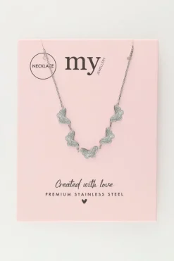 Minimalistische Ketting Met Vlinders