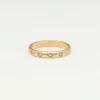 Minimalistische Ring Met Transparante Sterretjes