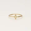 Minimalistische Ring Met Parel