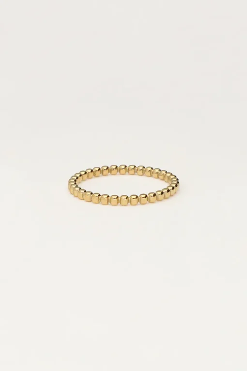 Minimalistische Ring Met Bolletjes