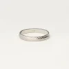 Minimalistische Ring Met Vissengraat