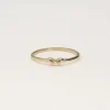 Minimalistische Ring Met Strik