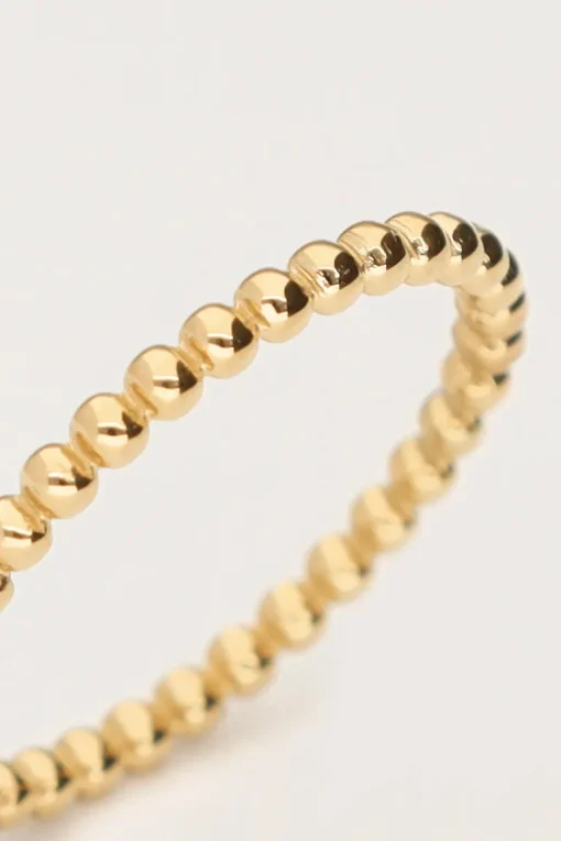 Minimalistische Ring Met Bolletjes