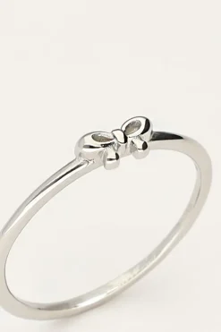 Minimalistische Ring Met Strik