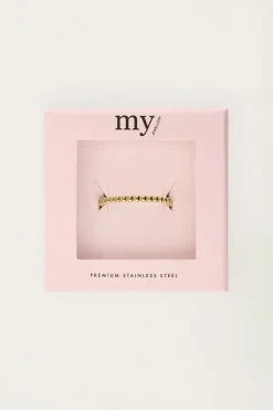 Minimalistische Ring Met Bolletjes