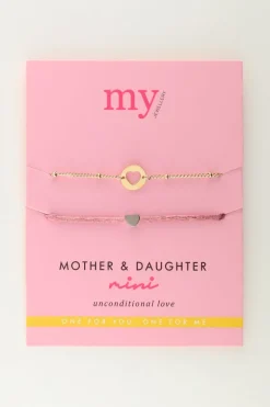 Moeder & Dochter Armband Mini