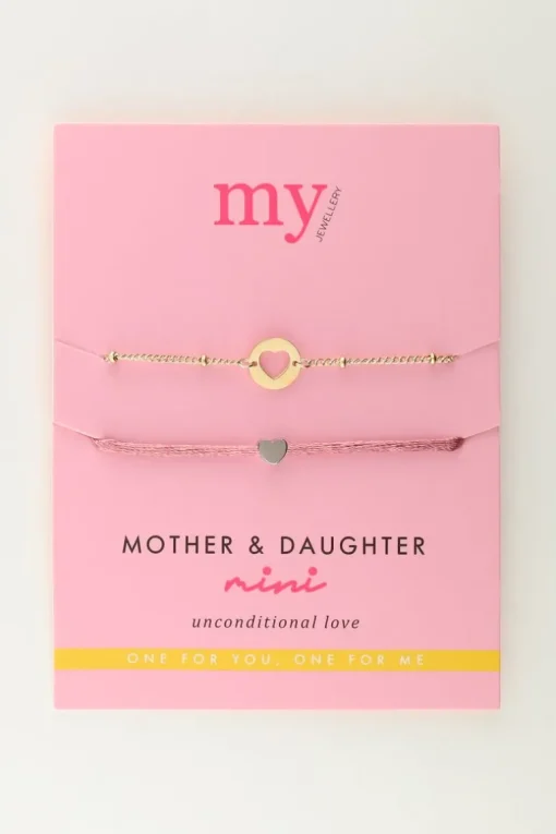 Moeder & Dochter Armband Mini