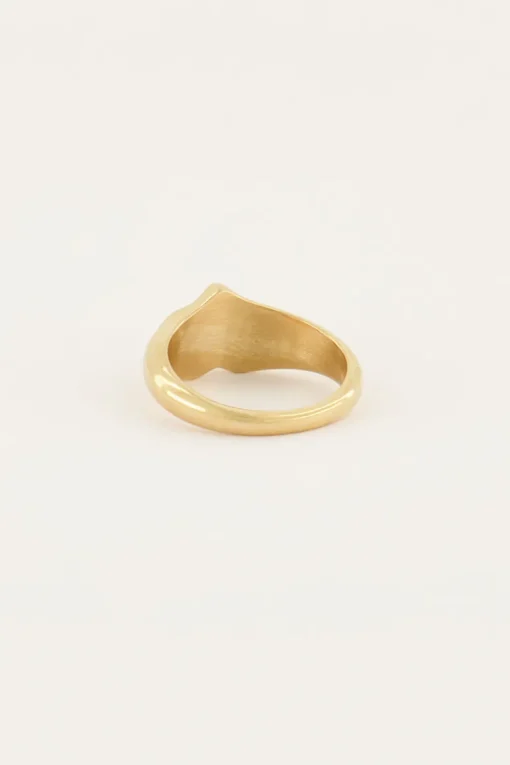MOOD Ring Met Zwarte Ster