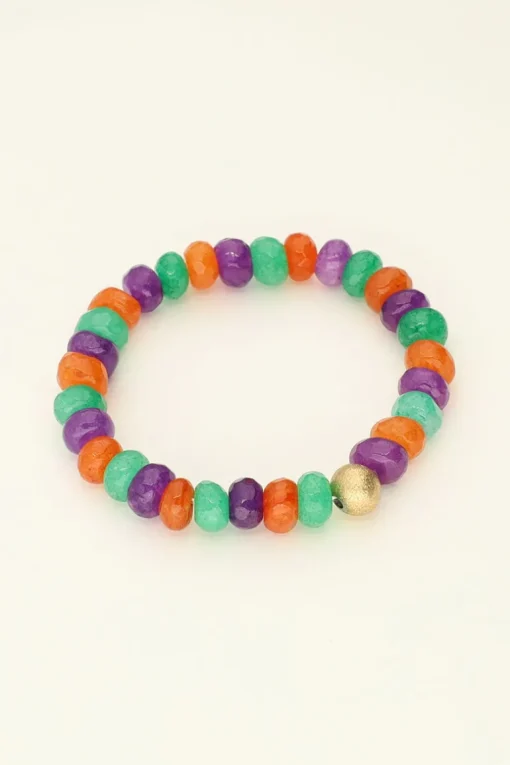 Multi Kleur Kralen Armband