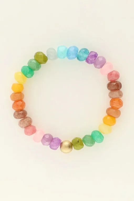 Multi Kleur Kralen Armband