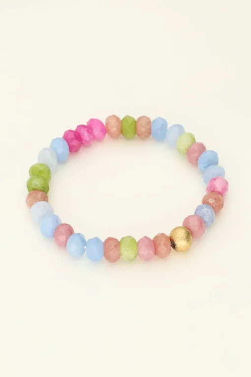 Multi Kleur Kralen Armband