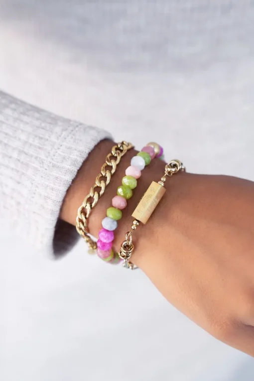 Multi Kleur Kralen Armband