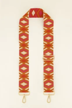 Multikleur Bag Strap Met Aztec Print