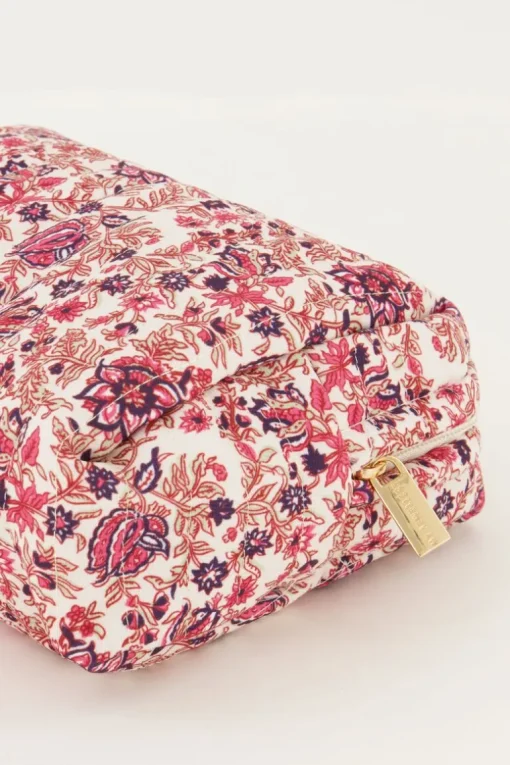Multikleur Bloemenprint Toilettas Set