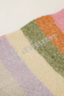 Multikleur Sjaal Met Strepen